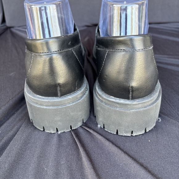 Seychelles "Hank" Black Chunky Loafers Size 9 - Picture 4 of 7